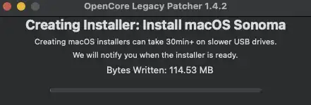 Open Core Legacy Patcher: Upgrading to Sonoma
