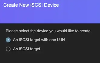 Create iSCSI Targets on an ASUSTOR NAS